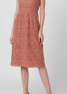 Vero Moda Strappy Lace V-Neck Dress (XL)