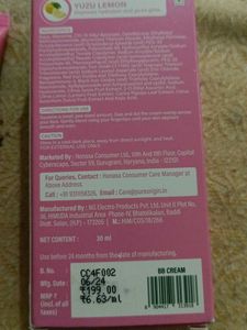 Pure Origin Sunscreen And BB+ Cream