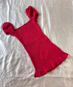 Shein Red Mini Dress