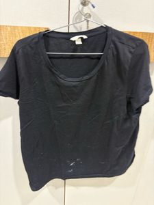 H&m Black T-Shirt