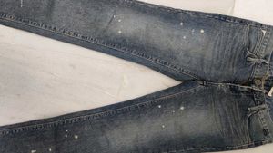 Distressed Denim Jeans