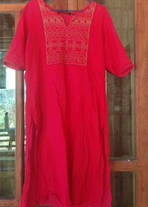 Avaasa Red Kurtha❤️