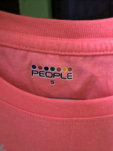 People Neon Pink T-shirt