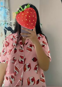 Korean Strawberry Night Top 🍓 🍓✨