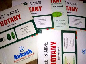 Aakash study package botany for neet