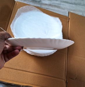 6pc Quater Plates