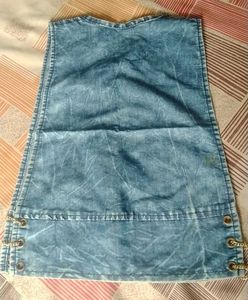 Denim Mini Dress top