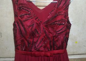 Marroon Beautiful Dress