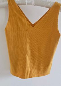 Mustard Yellow Tank Top
