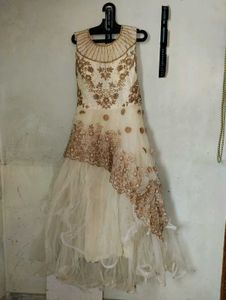 White Net Gown