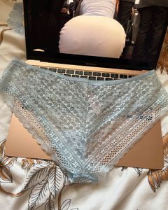 baby blue full lace cheekies ♡