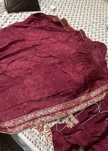 Maroon Suit
