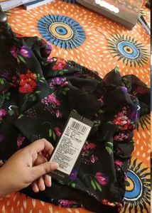 Tokyo Talkies Casual Fit Polyester Printed Black