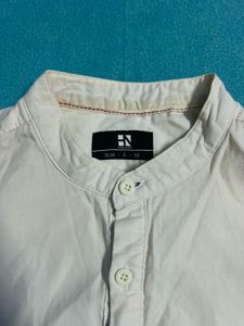 White Casual Shirt ,size:S Or 38