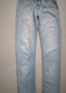 Light Wash Denim Jeans