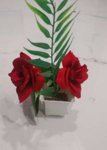 Artificial Rose Plant Set