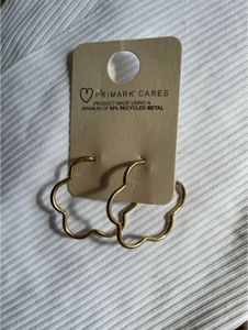 Primark Gold Cloud Earrings