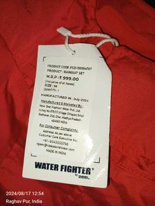 Brand New Zomato Heavy Raincoat