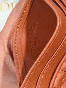 Dior Caro Freesia card holder with Charms