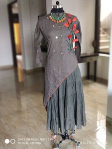 Elegant Grey Kurta