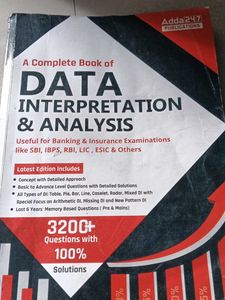 A complete Book Of Data Interpretation For Bank Ex