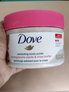 Dove Exfoliating Body Polish. 10ml Sample