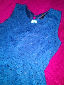 Navy Blue Mini Dress 👗