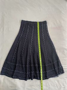 stretchy Patterned Ethnic Skirt waist 30