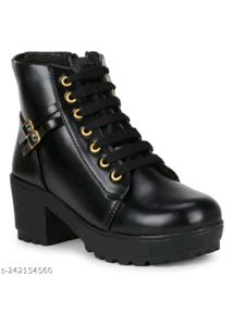 Black ankel lenth boots