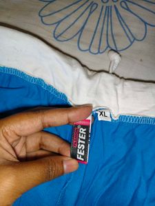 Blue &amp; White  Shorts