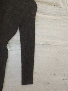 Sparkly Black Long Sleeve Dress