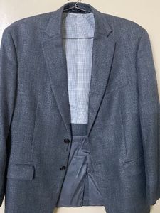 Gray Blazer - Classic Style