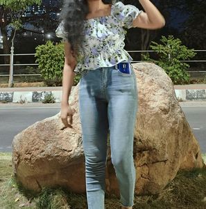 Berrylush Casual Half Sleeve Solid Women Green Top