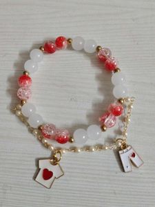Charm Beaded Bracelet
