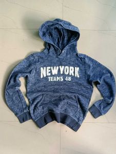 Blue 'New York' Hoodie | Y2K Streetwear