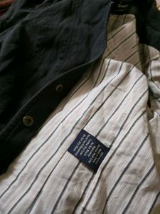 Authentic Utility Jacket wid Striped Lining