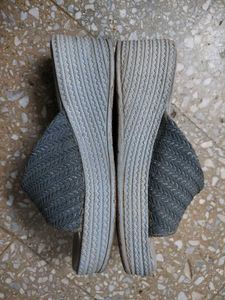 Grey Sandal Platform
