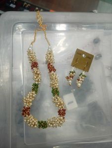 pearl necklace set