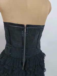 Black  Ruffle Dress