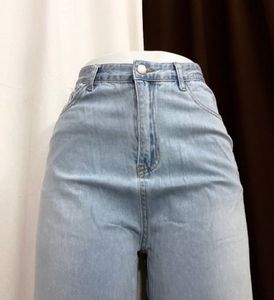 Light Blue Wide Length Baggy Zeans