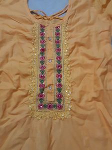 Elegant Yellow Kurta