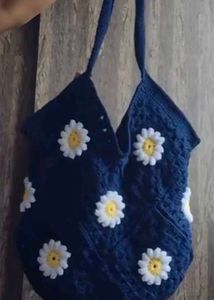 Daisy Crochet Handbag