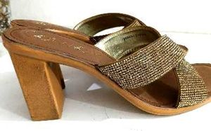 Catwalk Embellished Block Heel Sandals