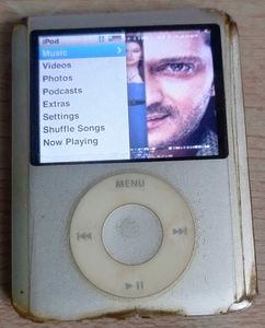 Original Apple ipod Nano Silver Music Player