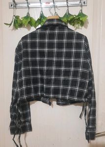 Checkered Crop Top