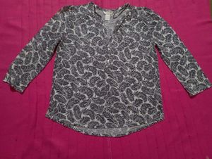 H&amp;M White with black