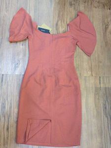 Cute Peach Dress