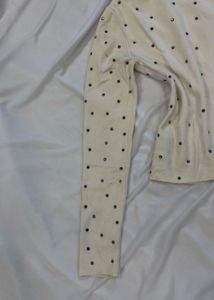 Zara Embellished Knit Top