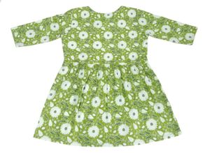 Green Floral Dress