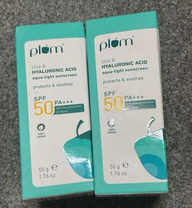 Plum Cica Sunscreen SPF 50 Pack 2
